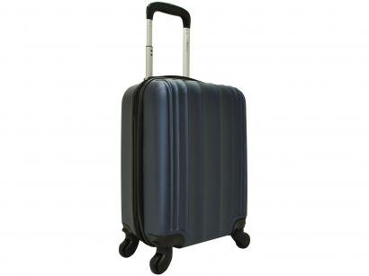 Mala de Bordo Yins Pequena 30kg Rígida - com Giro 360° YS21023A Azul