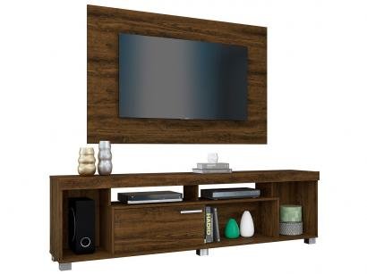 Rack para TV até 65" com Painel até 50" - 1 Porta de Correr Madetec Tomaz