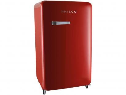 Frigobar Philco 120L Vermelho Vintage - PFG120