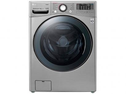 Lava e Seca Smart LG 17kg WD17VVS6 Motor Inverter - com 6 Movimentos de Lavagem Inox
