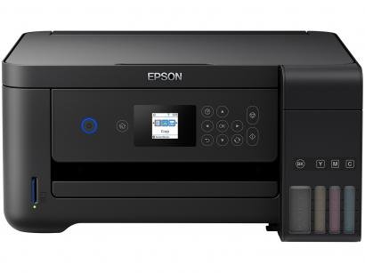 Impressora Multifuncional Epson EcoTank L4160 - Tanque de Tinta Colorido Wi-Fi USB