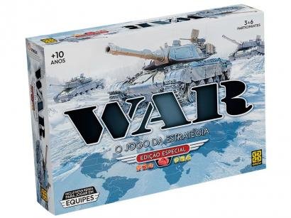 Jogo War Tabuleiro O Jogo da Estratégia - War Edição Especial Grow