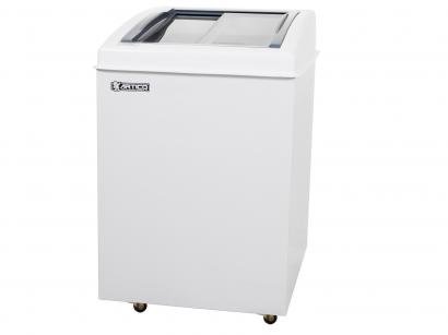 Freezer Horizontal 2 Tampas de Vidro Ártico - 100L Branca FH150B