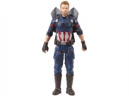 Boneco Avengers Infinity War Titan Hero Power Pack - FX Capitão América Hasbro