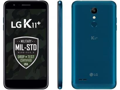 Celular Smartphone LG K11 Plus Lmx410 32gb Azul - Dual Chip