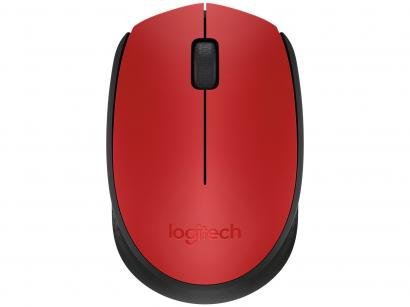 Mouse Sem Fio Logitech Óptico 1000DPI - M170