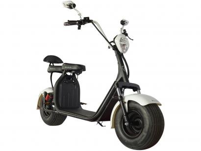 Scooter Elétrica 1000W Branca - Ciclo City Veloce