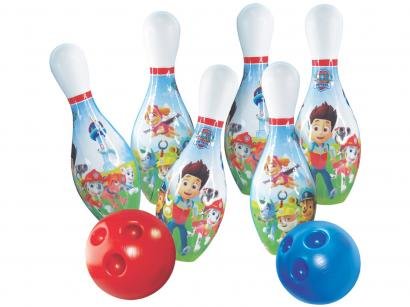 Jogo de Boliche 9 Peças Lider Brinquedos - Patrulha Canina