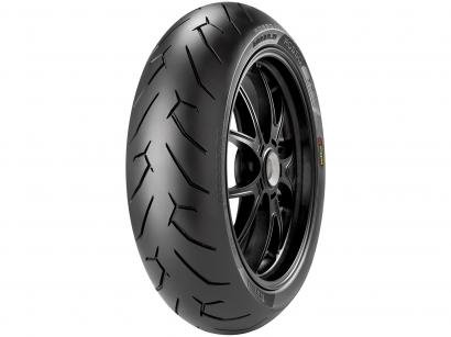 Pneu Moto Aro 17" Traseiro Pirelli 180/55 73W - Sport Diablo Rosso II