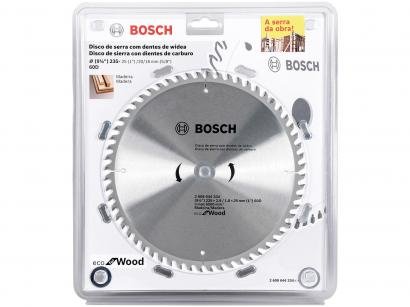 Disco de Serra Circular 9" 60 Dentes para Madeira - Bosch Eco For Wood