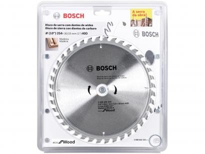 Disco de Serra Circular 10" 40 Dentes para Madeira - Bosch Eco For Wood