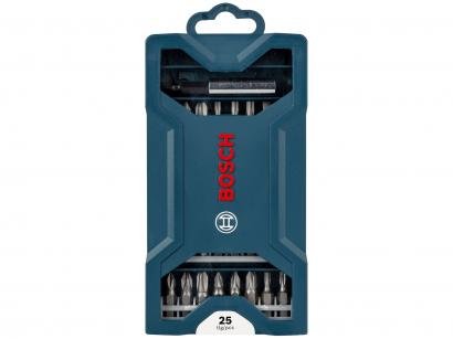 Jogo de Bits 1/4" Bosch 60Mini X-Line - 25 Peças