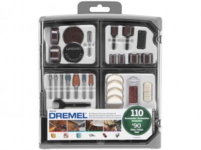Jogo para Micro Retífica Dremel 709 - 110 Peças