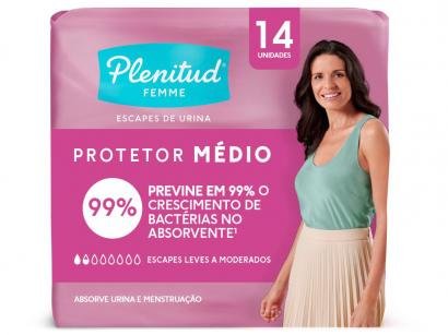 Protetor Diário Plenitud Femme - 14 Unidades