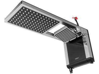 Chuveiro Eletrônico Lorenzetti Aqua Duo Ultra - 7800W Preto e Cromado Temperatura Gradual