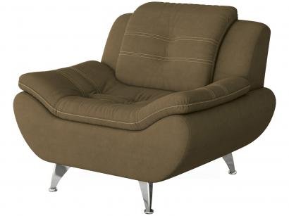 Poltrona Decorativa Suede Linoforte - Mirage