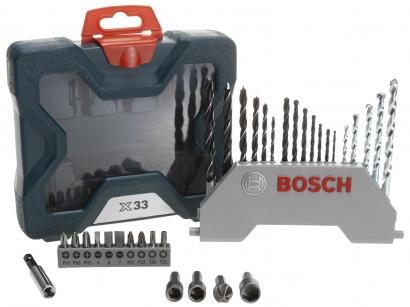 Jogo de Ferramentas Bosch 33 Peças X-Line 33 - com Maleta
