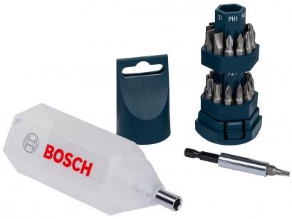 Jogo de Bits Bosch 1/4" Big Bit - 25 Peças