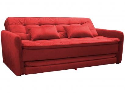 Sofá-Cama Casal 3 Lugares Suede Reclinável - Matrix Madalena