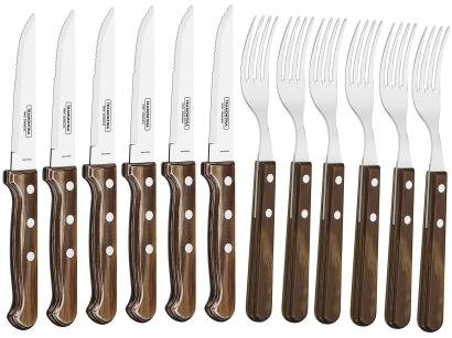 Conjunto de Talheres Tramontina 12 Peças - Jumbo Polywood