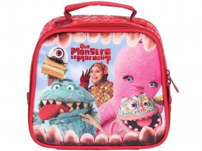 Lancheira Infantil Térmica Escolar - Que Monstro te Mordeu? Dermiwil