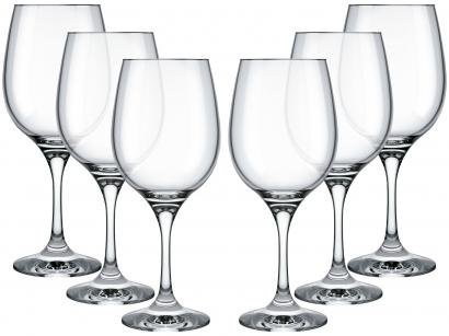 Jogo de Taças de Vidro 6 Peças 600ml Nadir - Barone