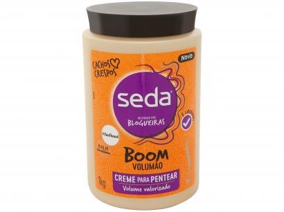 Creme de Pentear Seda Tratamento para Cabelo - Boom Volumão 1Kg