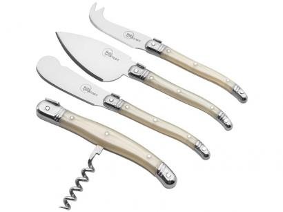 Conjunto para Queijo Inox 4 Peças Rojemac - Bon Gourmet Cheespecial