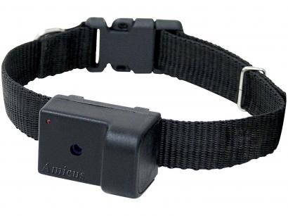 Coleira para Cachorro Anti Latido Sonora - Amicus Smart 2 Plus Preta