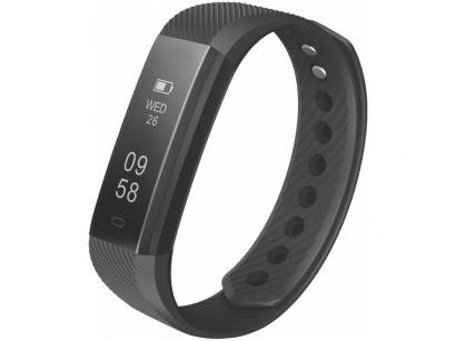 Smartband Pulseira Inteligente Easy Mobile - SMARTFIT2HR Monitor Cardíaco Preta