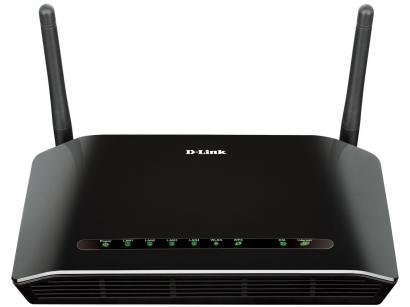 Modem Roteador Wi-Fi D-Link DSL-2740E/BR - 300mbps 2 Antenas 4 Portas