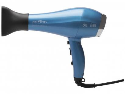 Secador de Cabelo Britânia com Íons 1900W - 2 Velocidades Beauty Blue Titaniuim