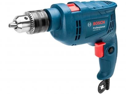 Furadeira de Impacto Bosch 550W - Velocidade Variável 1/2" 6 Peças GSB 550 RE