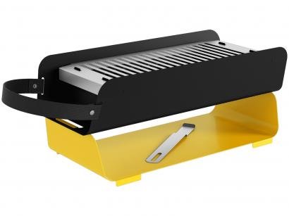 Churrasqueira à Carvão Portátil Metávila - Bag Grill BG200EA com Grelha
