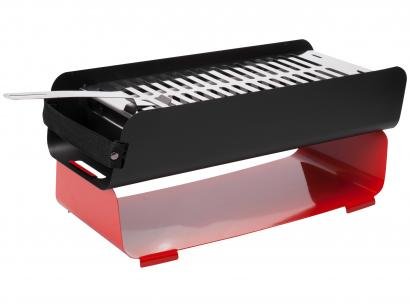 Churrasqueira à Carvão Portátil Metávila - Bag Grill BG200EV com Grelha