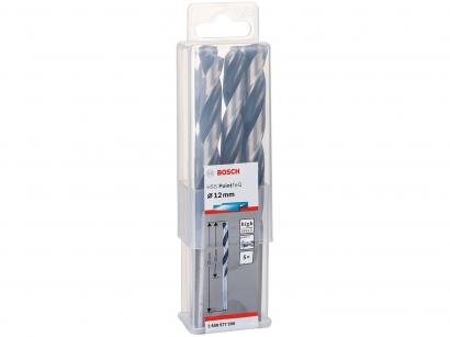 Jogo de Brocas para Aço Bosch 5 Peças 12mm - HSS PointTeQ