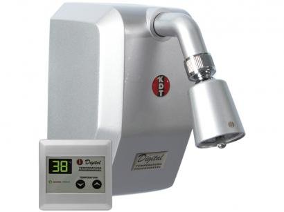 Ducha Digital KDT Inteligente 2277 8800W - Multitemperatura Prata
