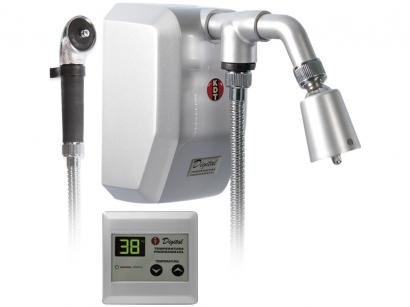Ducha Digital KDT Inteligente 8800W - Multitemperatura Prata