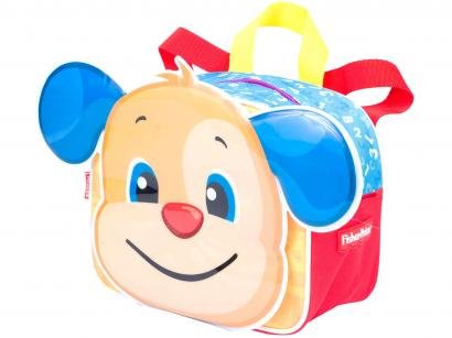 Lancheira Infantil Escolar Sestini 19Y - Aprender e Brincar Fisher Price