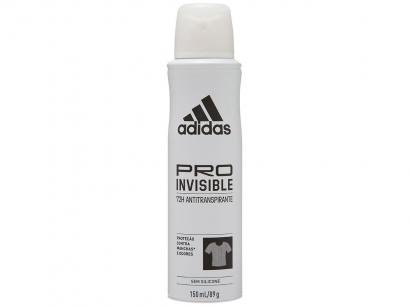 Desodorante Adidas Pro Invisible Aerosol - Antitranspirante Feminino 150ml