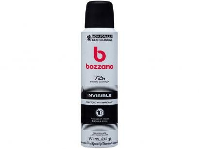 Desodorante Bozzano Thermo Control Invisible - Aerossol Antitranspirante Masculino 90g