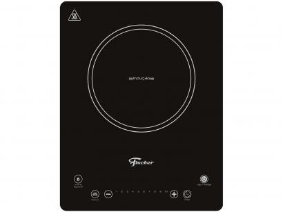 Cooktop 1 Boca Fischer Indução Preto - Vitrocerâmico 26884-59096