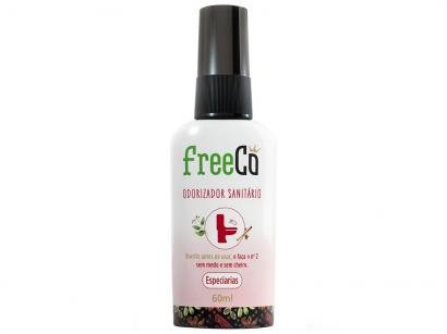Desodorizador Sanitário Líquido FreeCô - Especiarias Cravo e Canela 60ml