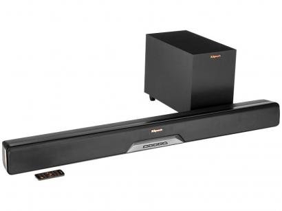 Soundbar Klipsch com Subwoofer Wireless 120W - 2.0 Canais Reference RSB-6