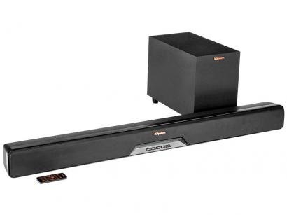 Soundbar Klipsch com Subwoofer Wireless 150W - 2.0 Canais Reference RSB-8