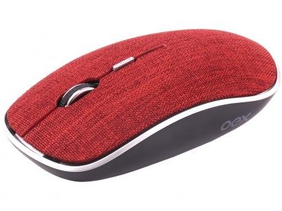 Mouse Sem Fio Óptico 1600dpi OEX - Twill MS600