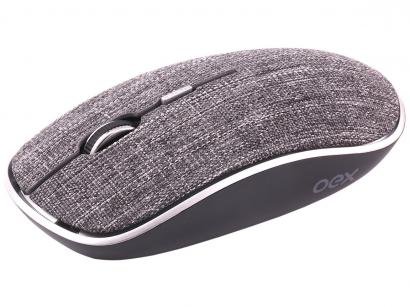 Mouse Sem Fio Óptico 1600dpi OEX - Twill MS600