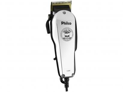 Máquina de Cortar Cabelo Philco Skull Pro PCR05S - 6 Níveis de Altura
