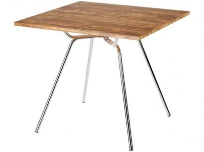 Mesa de Jantar 4 Lugares Quadrada - Móveis Carraro 1557