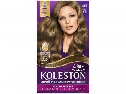 Tinta de Cabelo Koleston 71 - Louro Cinza Médio